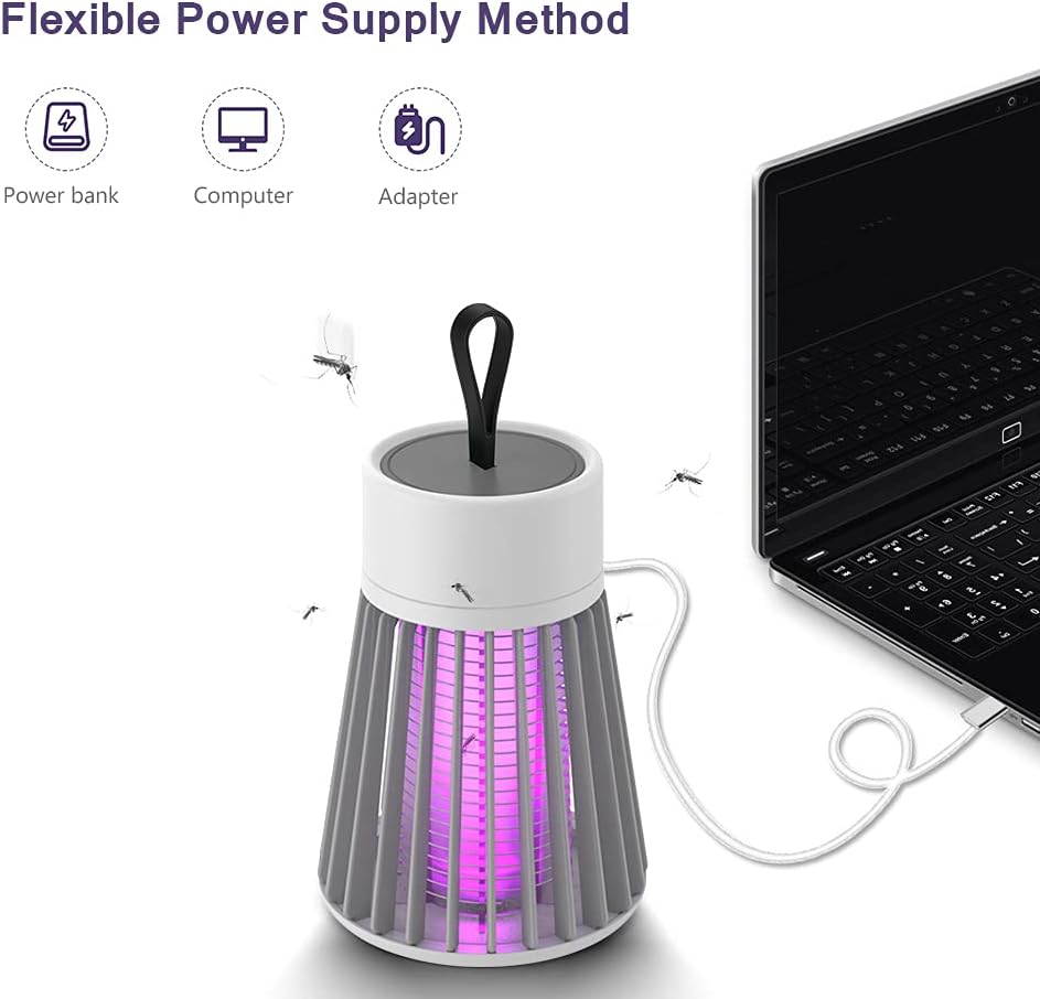Lampada Elettrica uccidi Zanzare Portatile Led Ammazza Zanzare