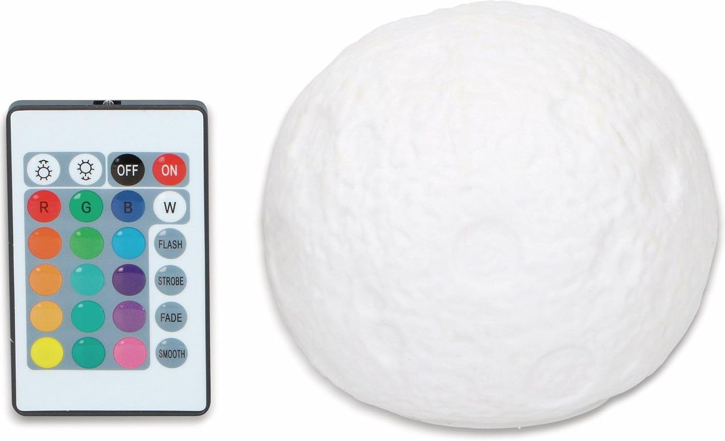Sfera Decorativa a LED RGB – Effetti Luminosi con Telecomando e Funzione Dimmer