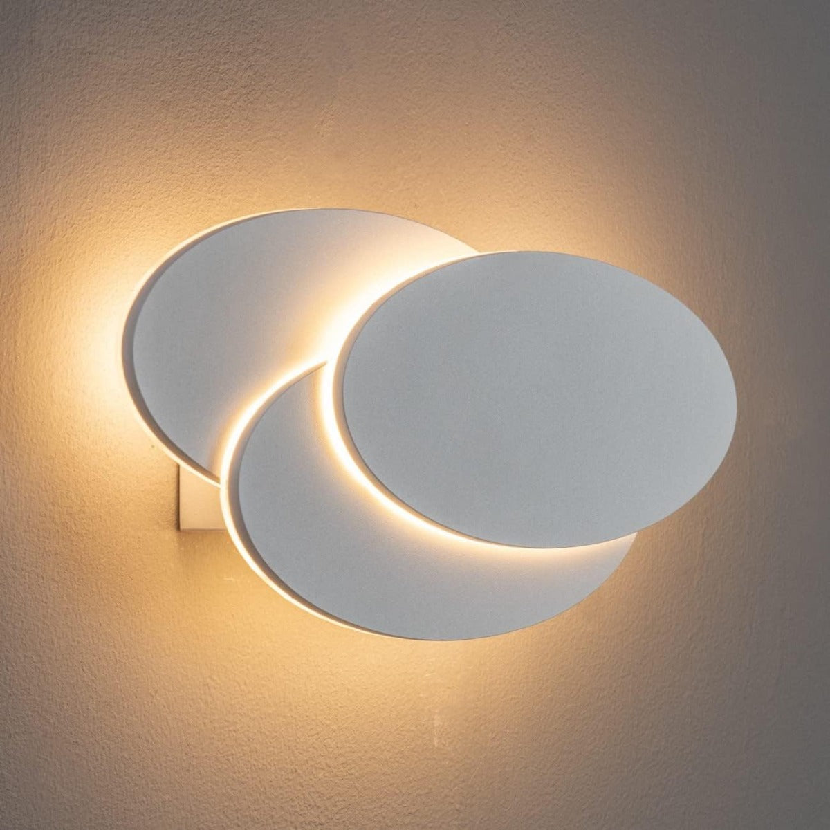 Applique LED Rotonda E33-BN - 12W con Luce Naturale 4000K