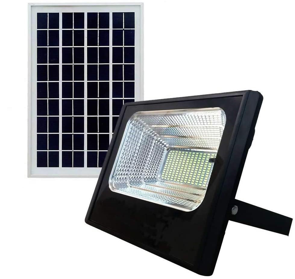 💡 Faro LED 400W con Pannello Solare – Luce Fredda 6500K, IP67, Telecomando Incluso | Mod. RL-400