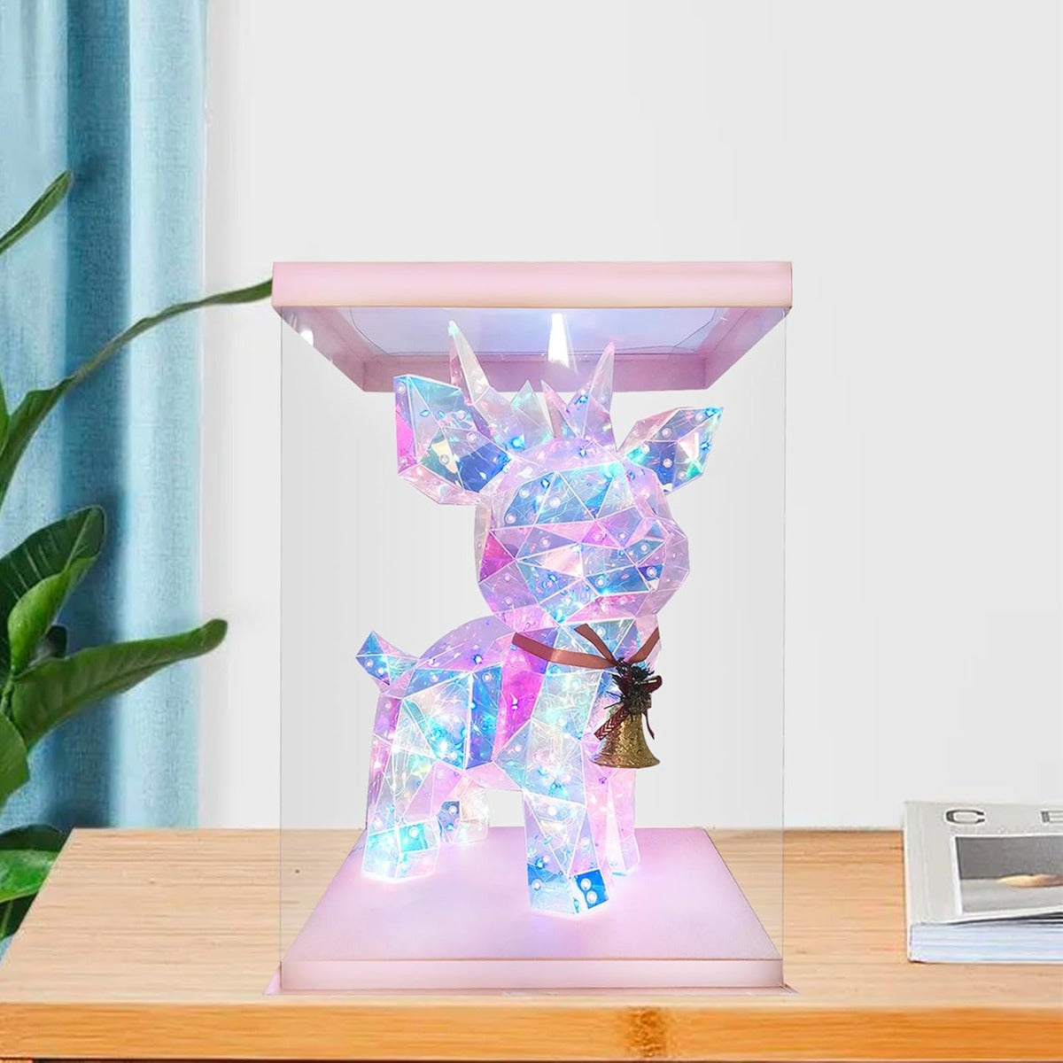 Decorazione Natalizia a Forma di Cervo Luminoso
