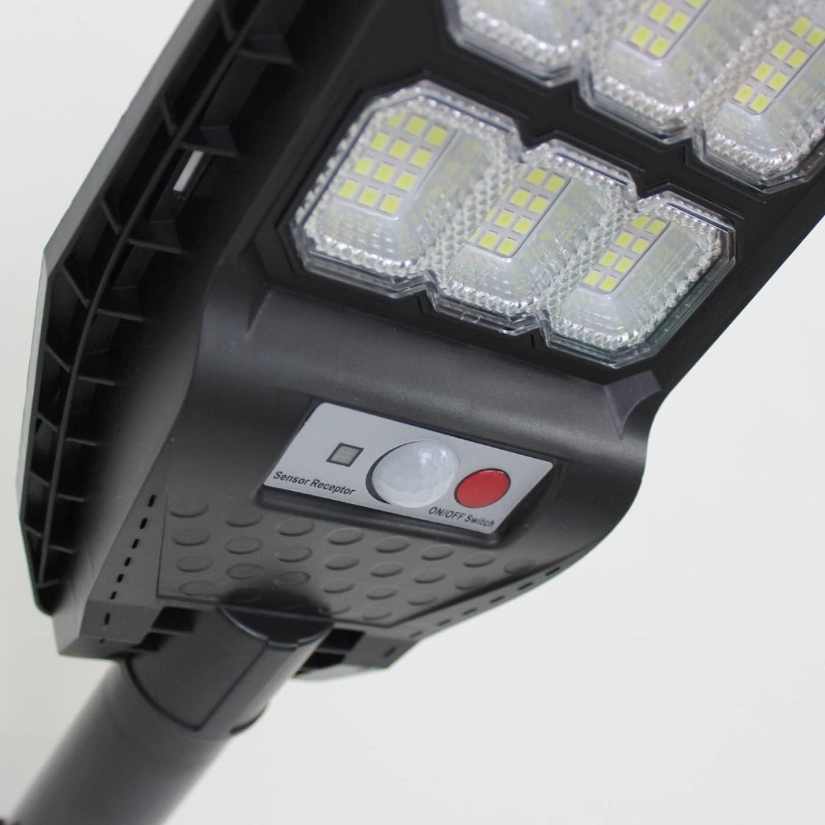 Lampione Solare LED Esterno 100W con Palo e Telecomando – 108 LED