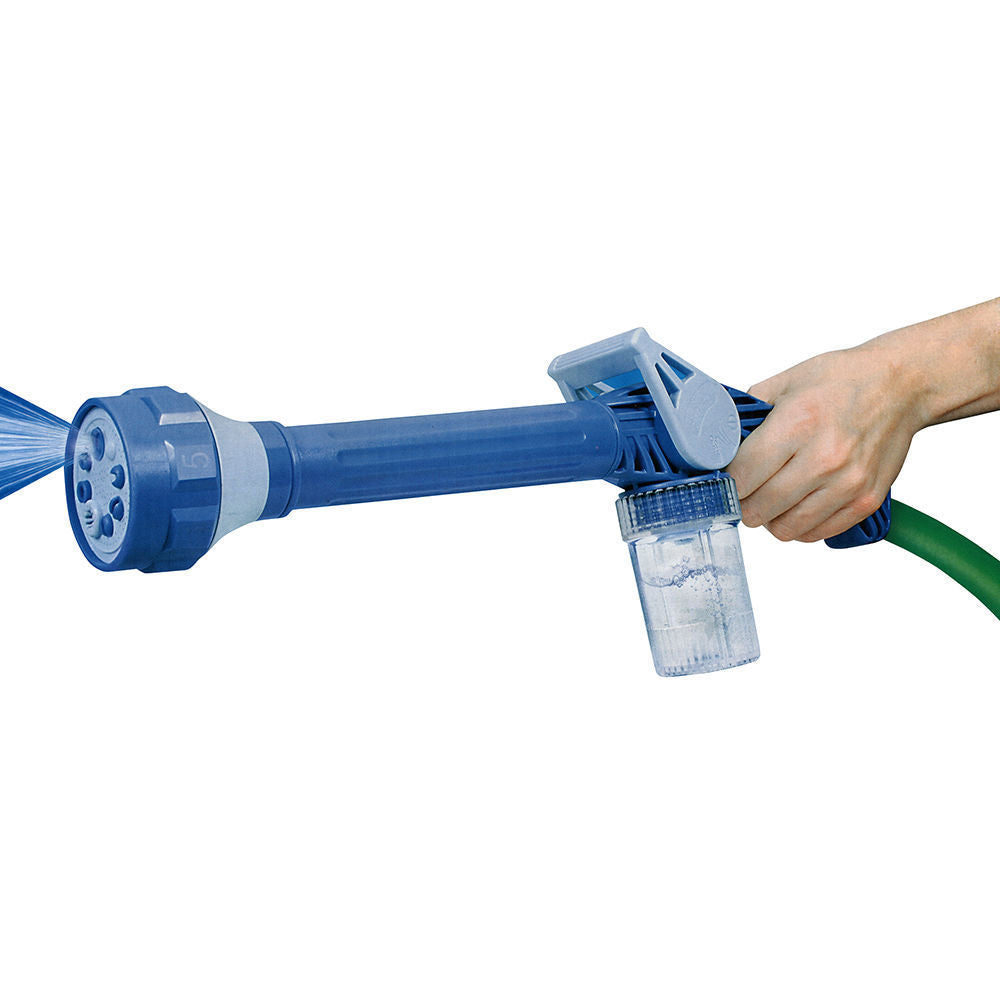 💦 Idropulitrice Portatile EZ Jet Water Cannon – Pistola a 8 Getti con Serbatoio, per Auto & Giardino