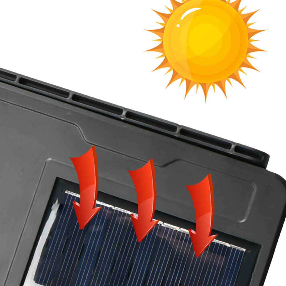 💡 Mini Faro LED Solare COB 280 LED – Sensore Movimento, Telecomando, IP65 Impermeabile