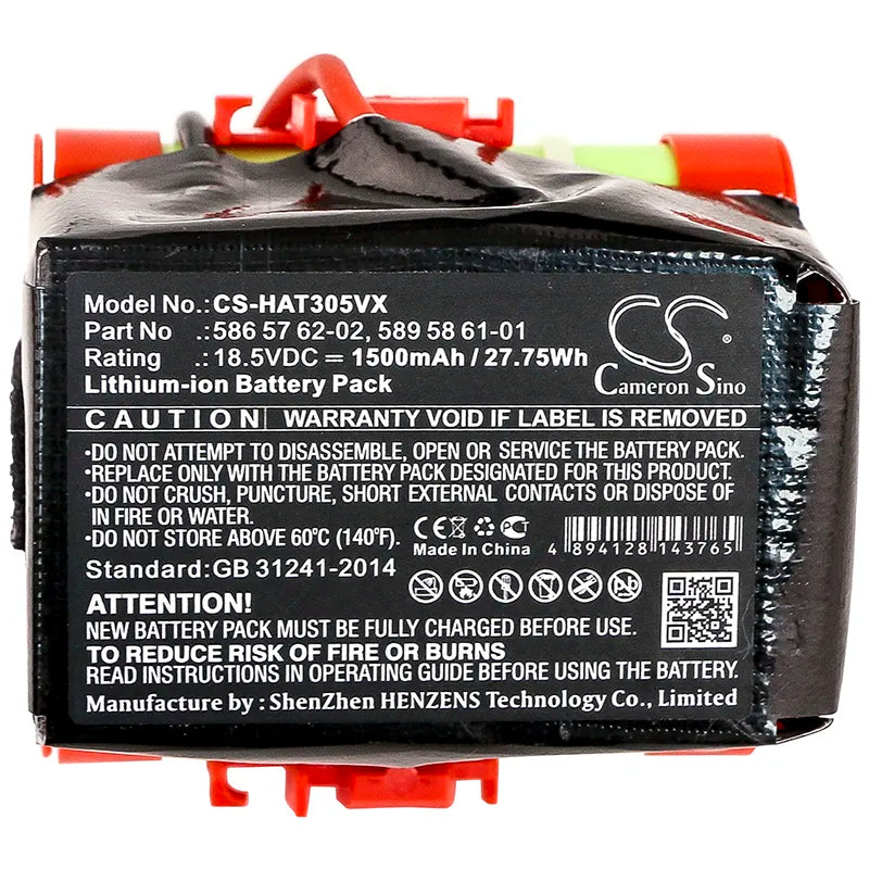 Batteria R40-70 Rob Mcc 18V per Gardena McCulloch 589 58 61-01