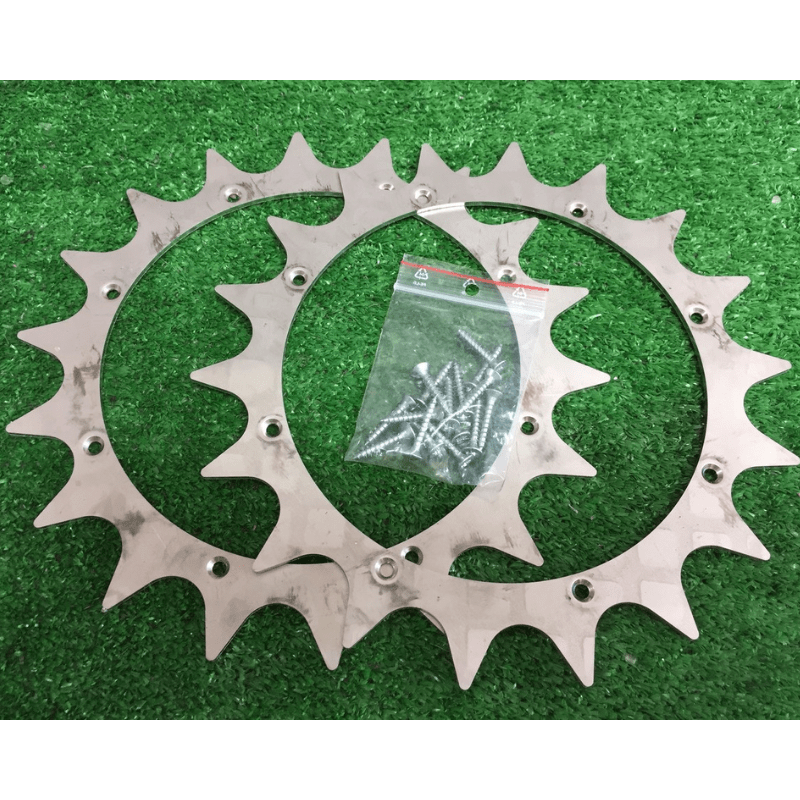 kit artigli ruota Zucchetti completo con viti per Ambrogio robot rasaerba