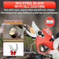 Kit potatura a batterie forbice cesoie con 2 batterie e motosega 6" con asta telescopica