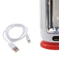 Torcia led emergenza ricaricabile luce fredda lampada campeggio portatile