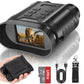Binocolo per Visione Notturna 4K con Zoom Digitale 8X, Infrarossi a 7 Livelli e Batteria Ricaricabile da 2500mAh