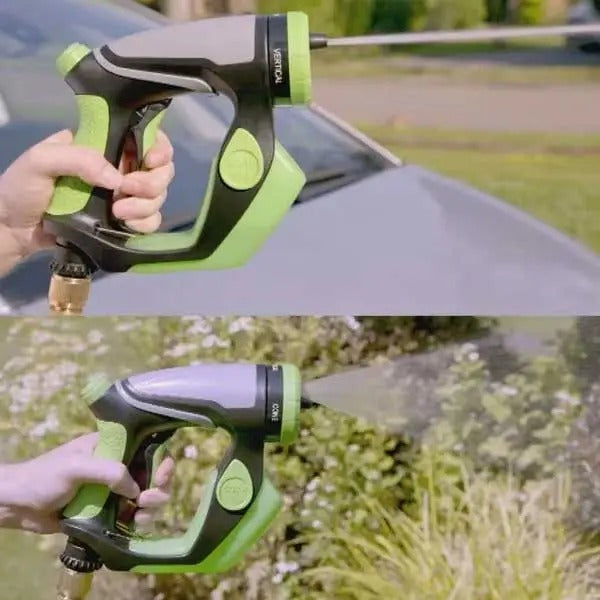 🚗 Idropulitrice Portatile ad Alta Pressione – Serbatoio Sapone 200 ml, 4 Getti Regolabili, Universale per Lavaggio Auto