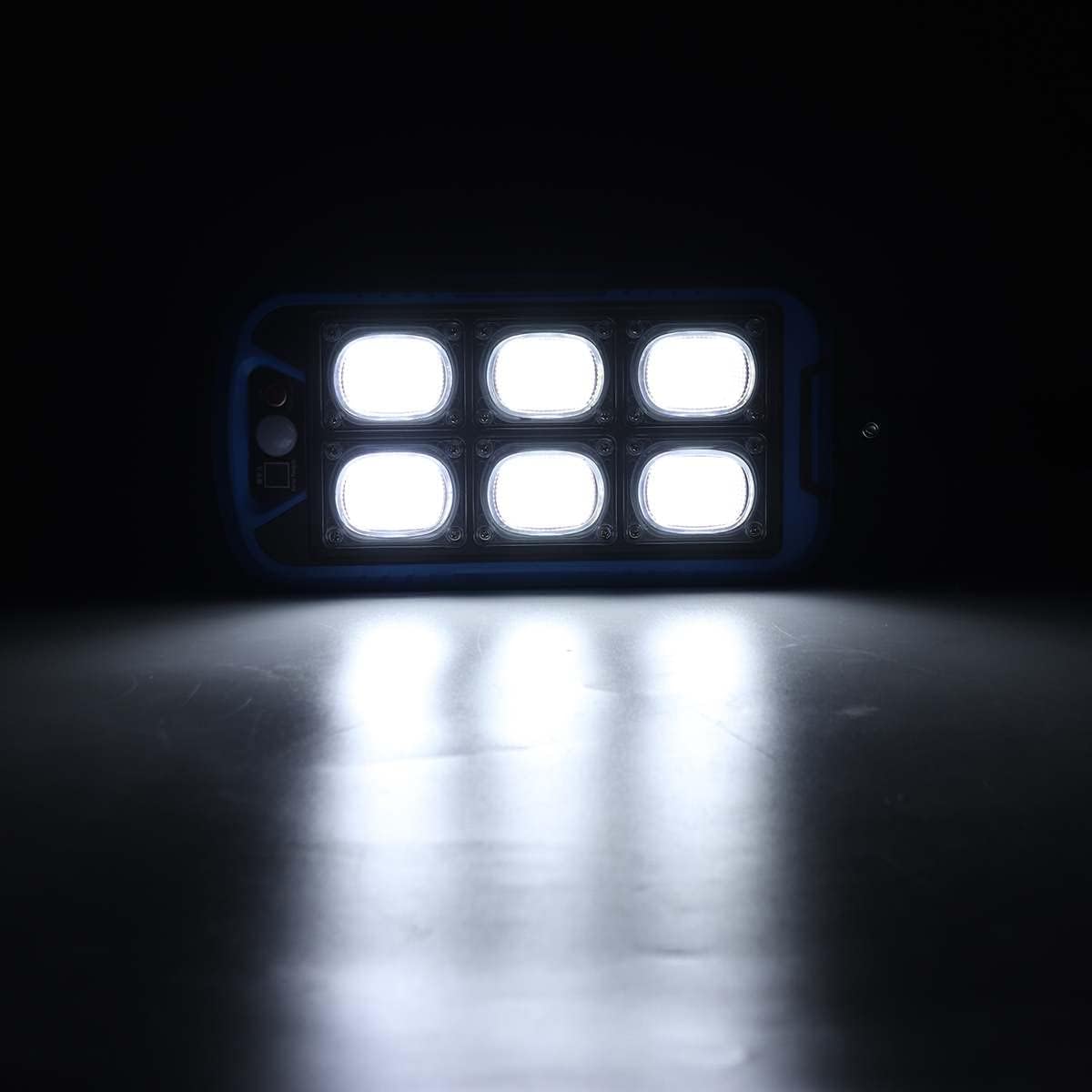 Faro lampione stradale pannello solare fotovoltaico sensore 150 led cob