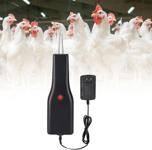 Depilatore Elettrico per Pollame - Batteria al Litio 12V, 120W, Cono in Acciaio Inossidabile, Impugnatura Ergonomica
