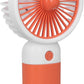 Ventilatore Portatile Ricaricabile con Supporto per Telefono – Mini Ventilatore da Tavolo, Cavo USB Incluso, Perfetto per Casa, Ufficio e Viaggi