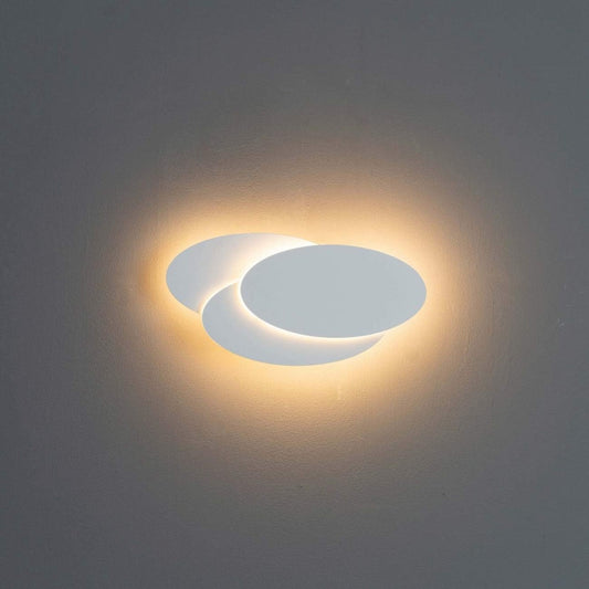 Applique LED Rotonda E33-BN - 12W con Luce Naturale 4000K
