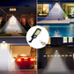 🌞 Faro Lampione Stradale LED Solare – 120 COB, Sensore di Movimento, Telecomando, IP65