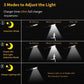 🌞 Faro Lampione Stradale LED Solare – 120 COB, Sensore di Movimento, Telecomando, IP65