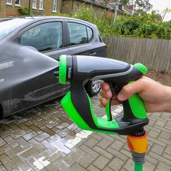 🚗 Idropulitrice Portatile ad Alta Pressione – Serbatoio Sapone 200 ml, 4 Getti Regolabili, Universale per Lavaggio Auto