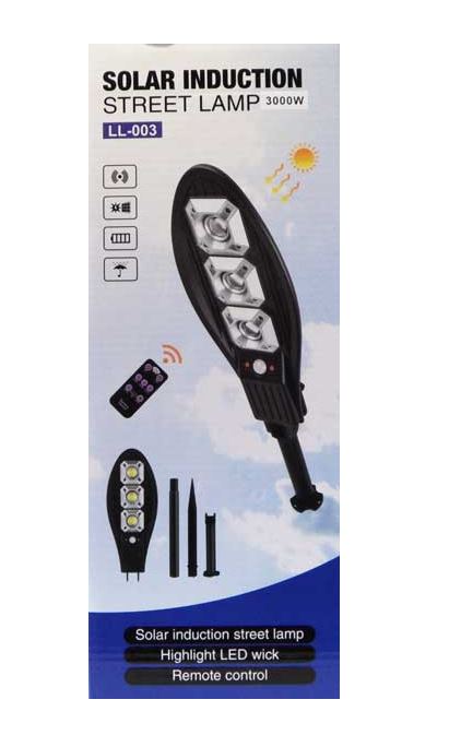 Proiettore LED Solare con Sensore di Movimento PIR – Modello LL-003