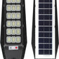 Lampione Solare LED Esterno con Staffa - 400W, 216 LED, Telecomando e Sensore di Movimento