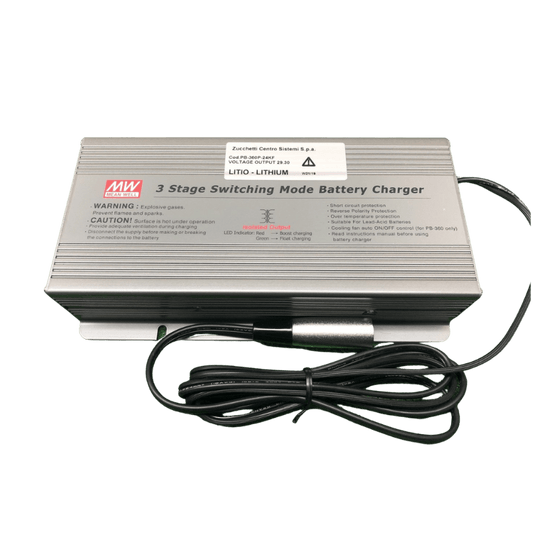 Caricabatterie Zucchetti AMBELPB360-P 12 Amper