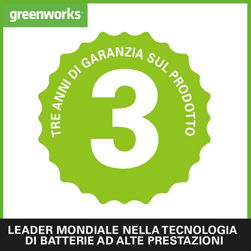 Greenworks G24SHTK2 Decespugliatore e Tagliaerba 2-in-124V -2 IN 1- 2.0AH più  24V DVT, Micro Caricabatt., 0.5AGWM1600607VA